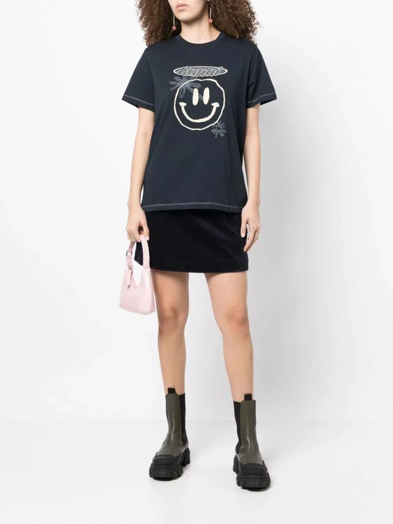 商品Ganni|Smiley t-shirt,价格¥317,第2张图片详细描述