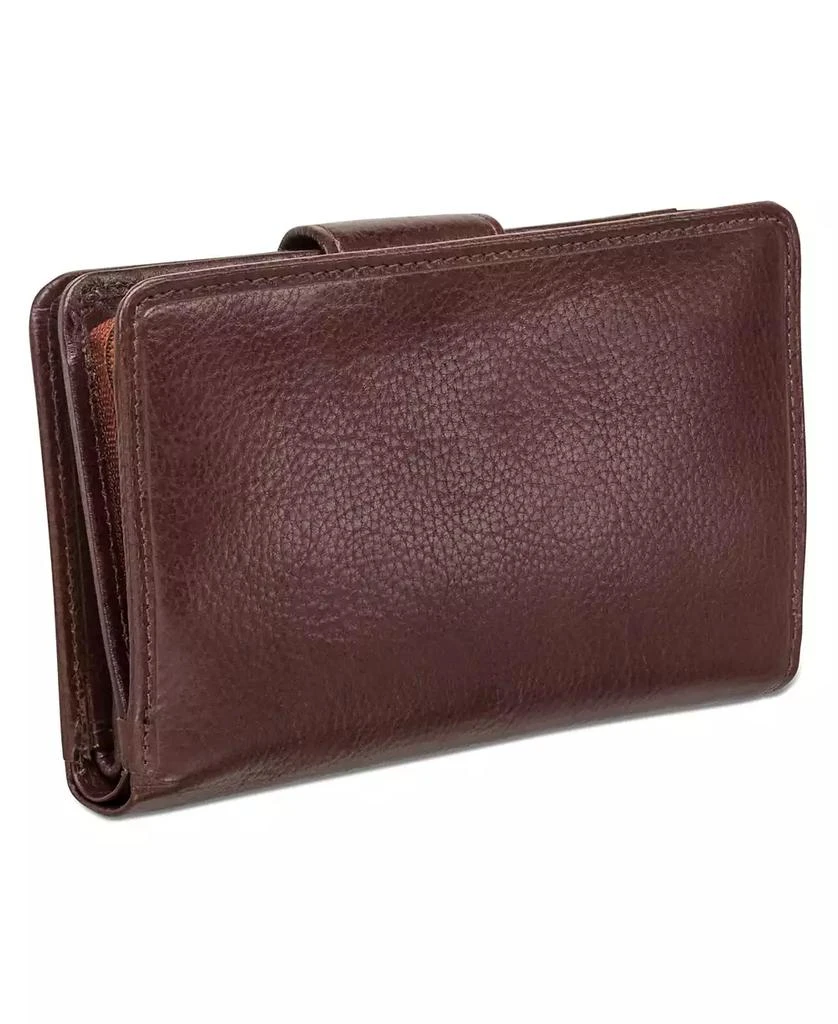 Equestrian-2 Collection RFID Secure Medium Clutch Wallet 商品