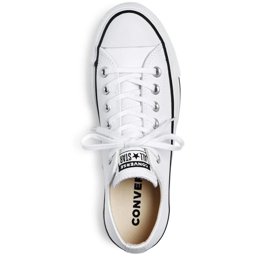 商品Converse|Converse Womens CTAS Lift Clean Ox Leather Casual Platform Sneakers,价格¥313,第3张图片详细描述