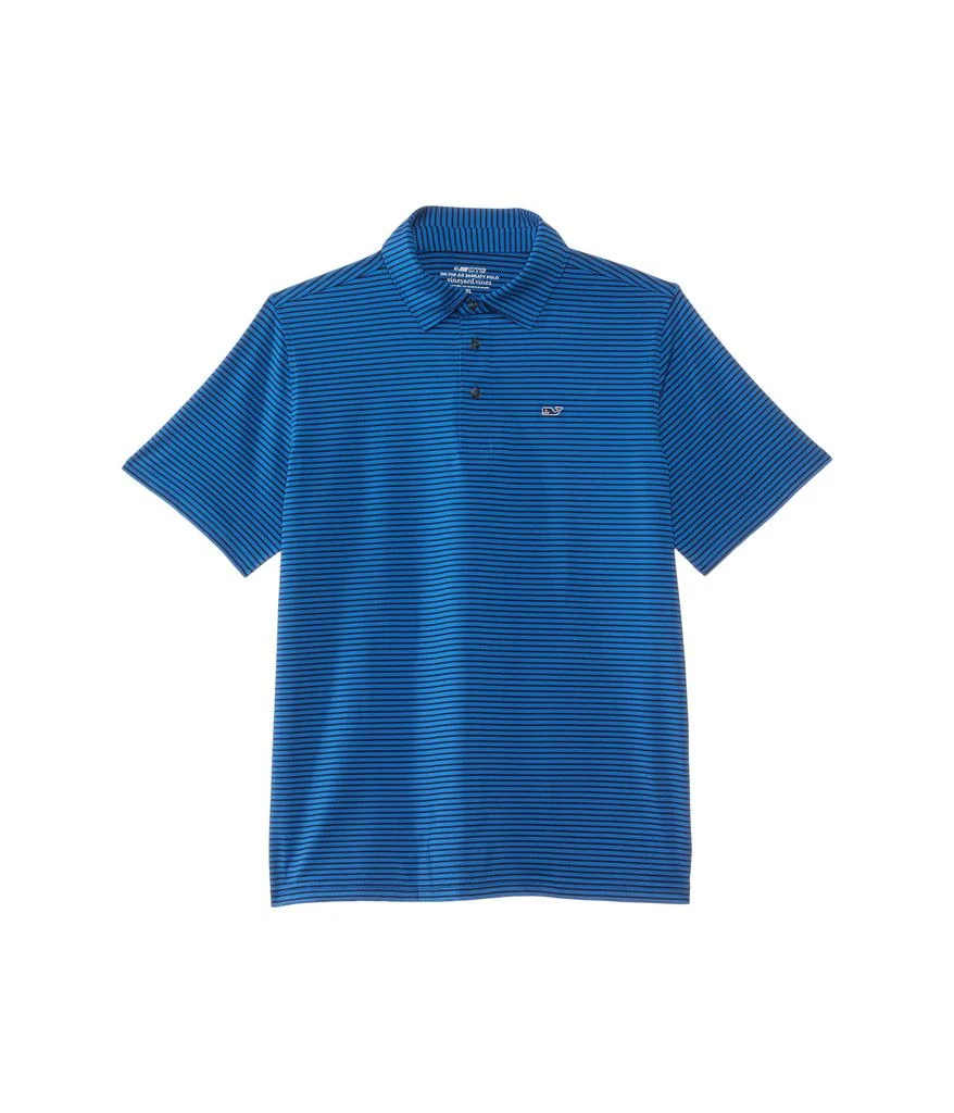 商品Vineyard Vines|Bradley Stripe Sankaty Polo (Toddler/Little Kids/Big Kids),价格¥273,第1张图片