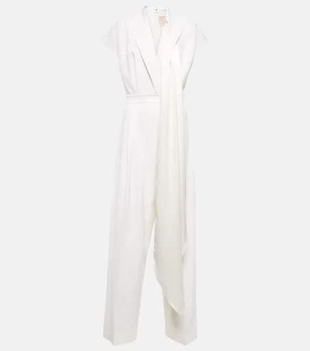 商品ROKSANDA|Bridal cape-detail wool jumpsuit,价格¥13918,第1张图片