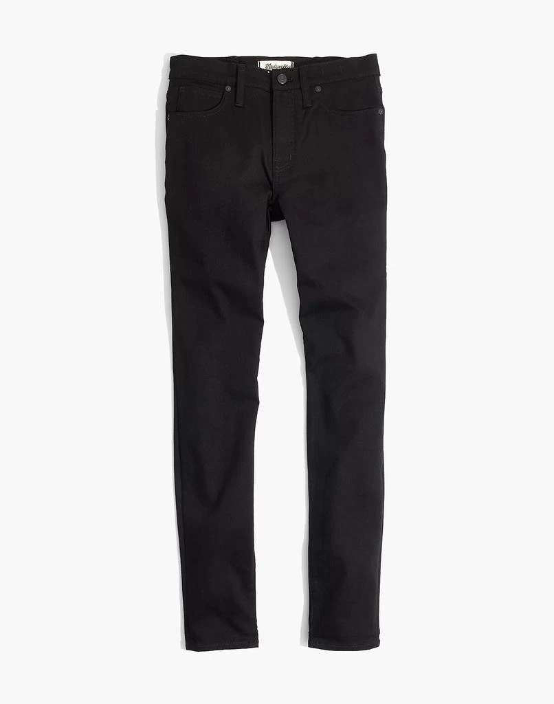 商品Madewell|9%22 Mid Rise Skinny Jeans In Isko Stay Blacktrade%3B,价格¥436,第5张图片详细描述