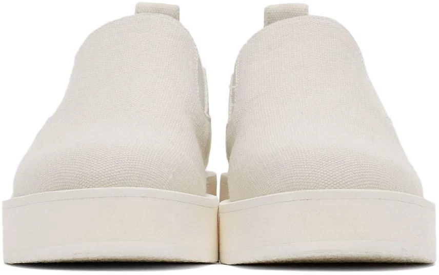 商品Jil Sander|Off-White Slip-On Platform Sneakers,价格¥1074,第2张图片详细描述