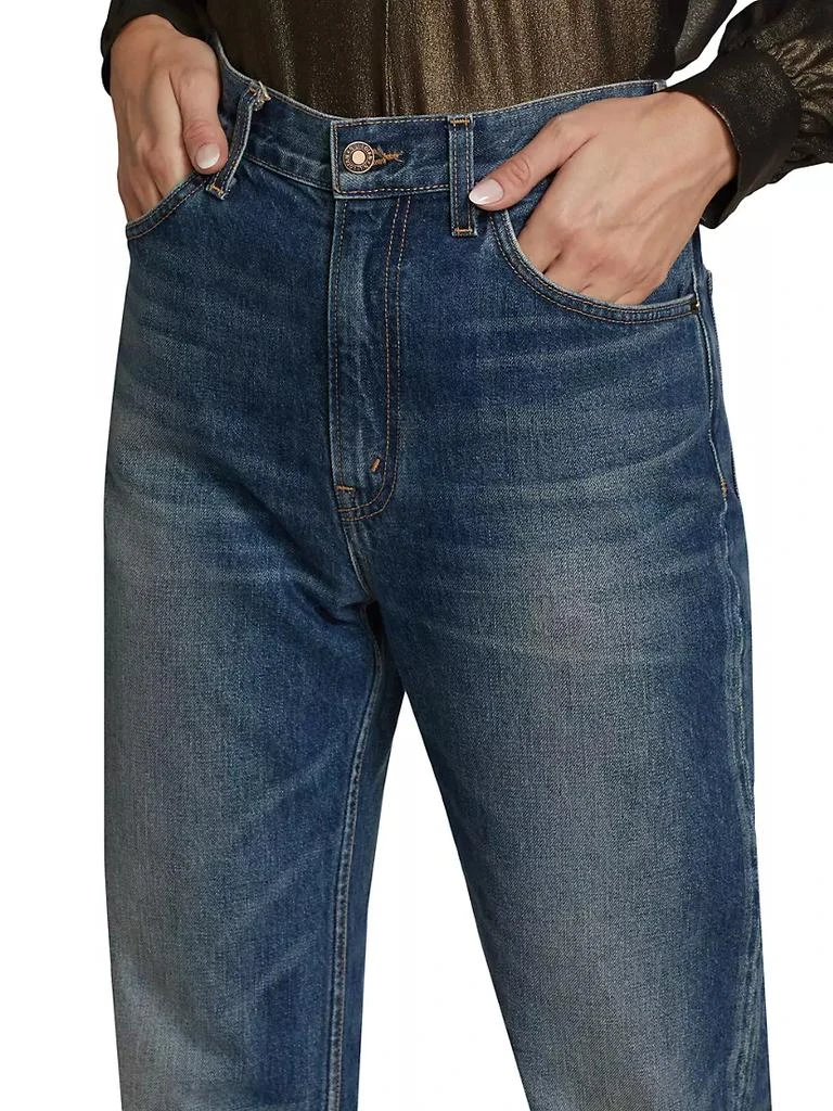 Mitchell High-Rise Straight-Leg Jeans 商品