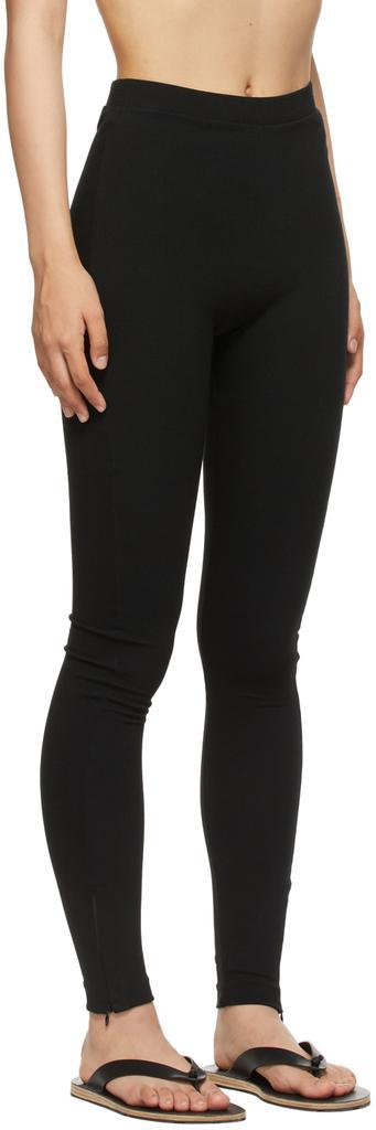 商品Totême|Black Zip Leggings,价格¥1314,第2张图片详细描述