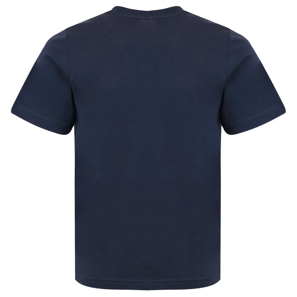 商品Burberry|Boys Navy Bristle Short Sleeve T Shirt,价格¥763,第3张图片详细描述