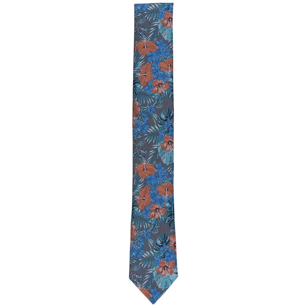 商品Bar III|Men's Farrar Skinny Botanical Tie, Created for Macy's,价格¥88,第2张图片详细描述