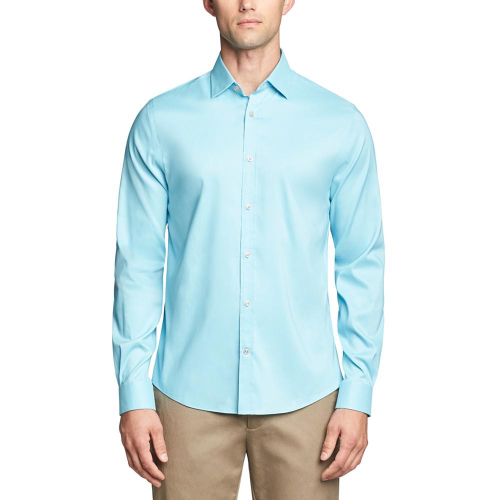 Men's Airsoft Eco Slim Fit Untucked Dress Shirt商品第1张图片规格展示