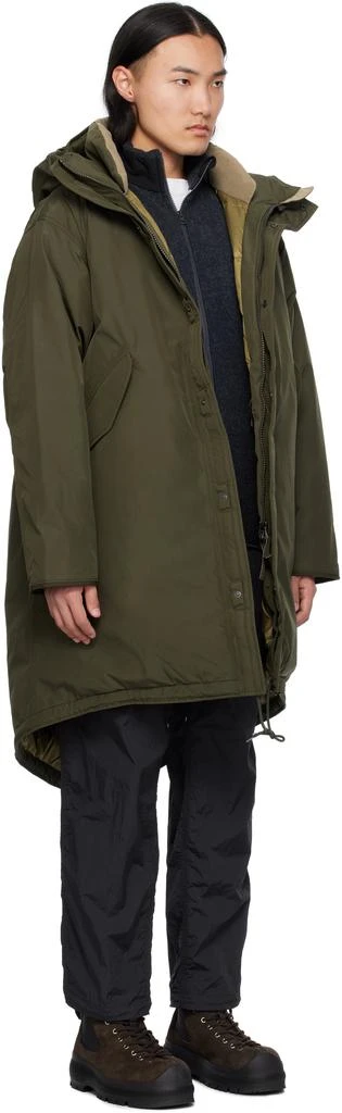 商品Nanamica|Khaki GORE-TEX Long Down Coat,价格¥7816,第2张图片详细描述