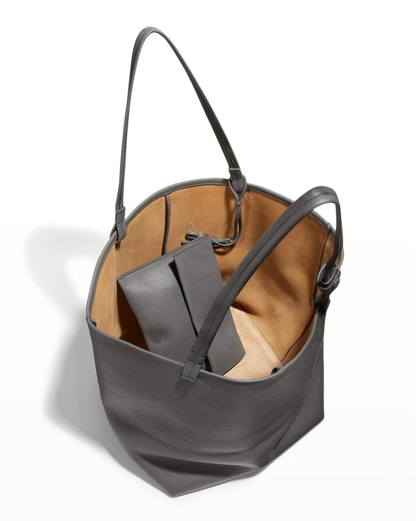 商品The Row|Park Leather Shopper Tote Bag,价格¥13821,第5张图片详细描述