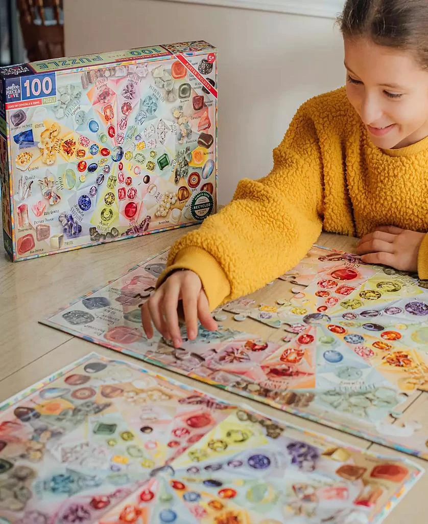 商品Eeboo|Love Of Crystals Gems Puzzle,价格¥127,第4张图片详细描述