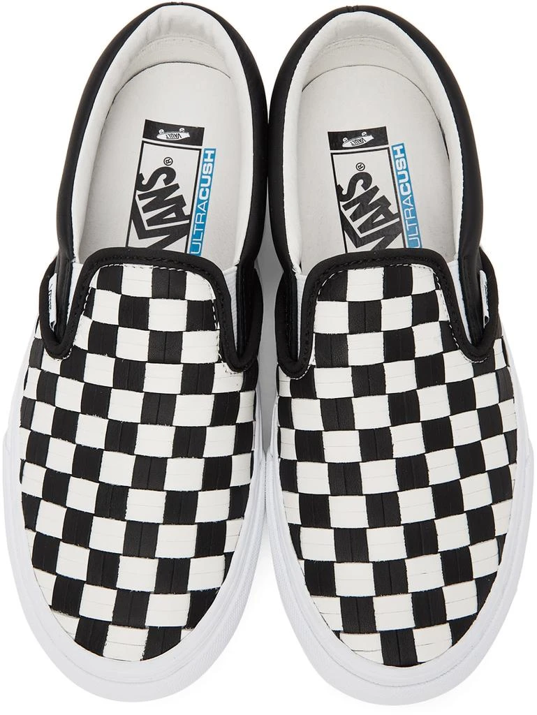 商品Vans|Black & White Slip-On VLT LX Sneakers,价格¥337,第5张图片详细描述