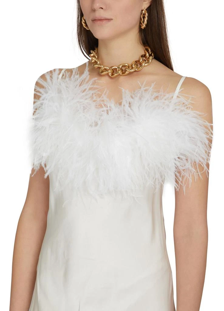 商品THE SLEEPER|Boheme Slip Dress with feathers,价格¥1044,第4张图片详细描述