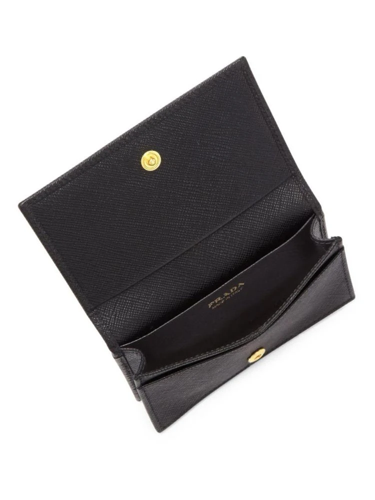 商品Prada|Bow Saffiano Leather Card Wallet,价格¥2588,第2张图片详细描述