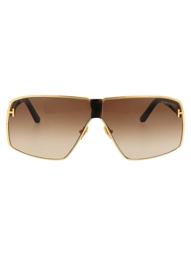 商品Tom Ford|Tom Ford Eyewear Reno Aviator-Frame Sunglasses,价格¥2191,第1张图片