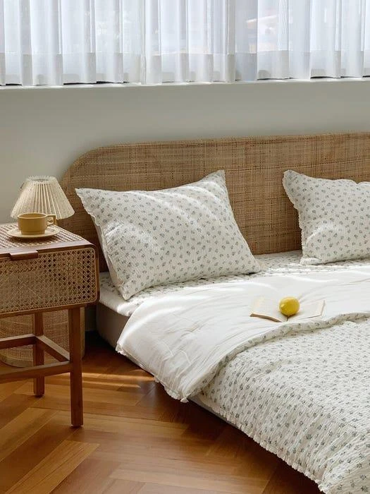 商品SHAREROOM|Sandy Flower Seersucker Inlet - 2 colors,价格¥1631,第1张图片