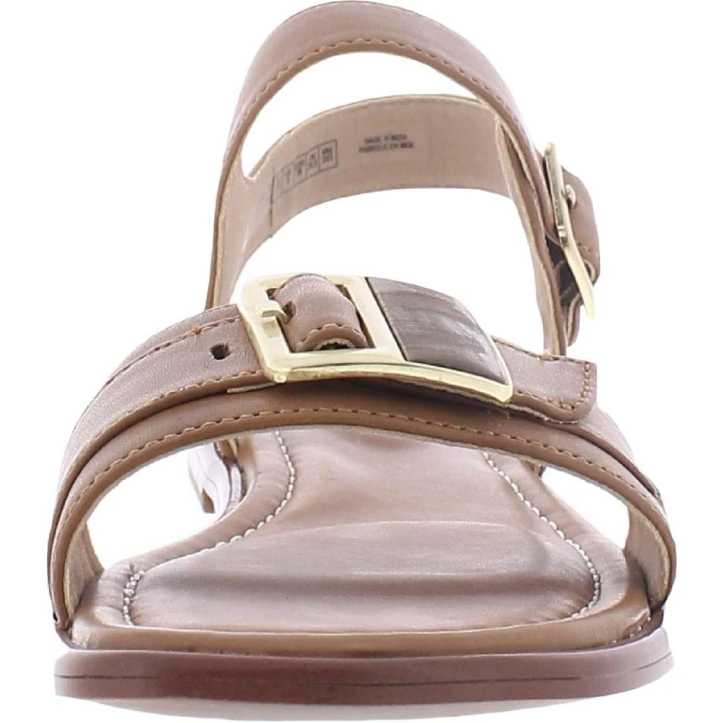 商品Rockport|Rockport Womens Zadie Buckle Leather Open Toe Footbed Sandals,价格¥116,第3张图片详细描述