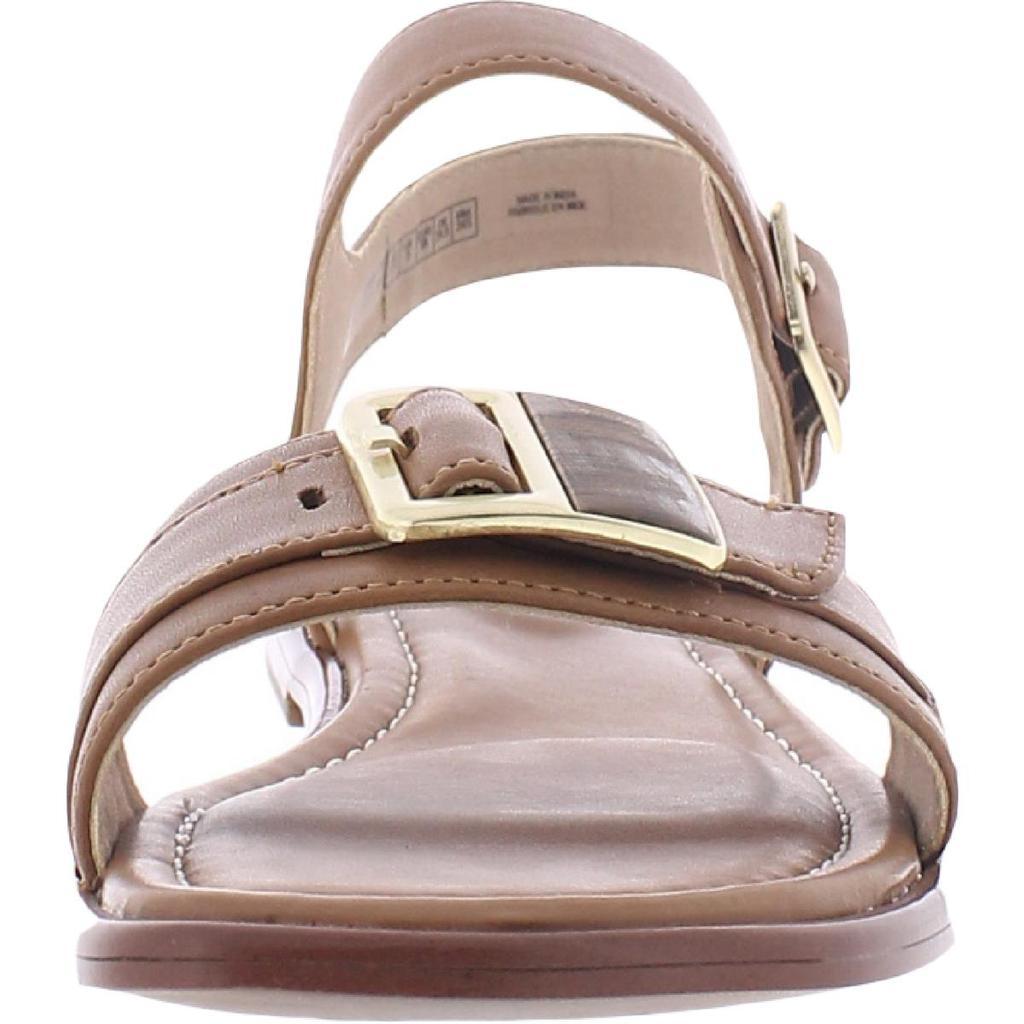 商品Rockport|Rockport Womens Zadie Buckle Leather Open Toe Footbed Sandals,价格¥170-¥236,第5张图片详细描述