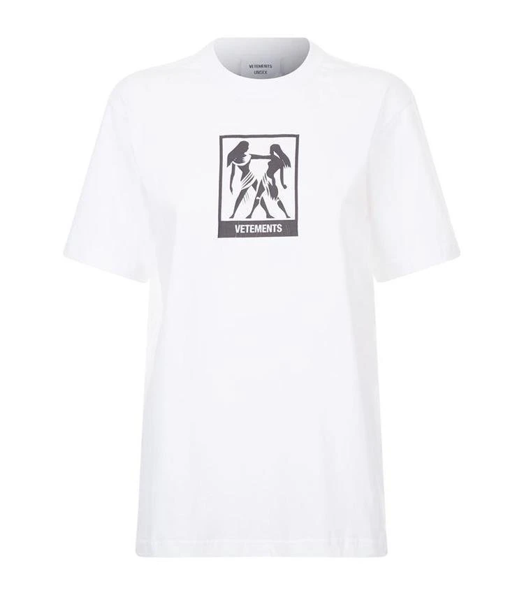 商品Vetements|Gemini Horoscope T-Shirt,价格¥519,第1张图片