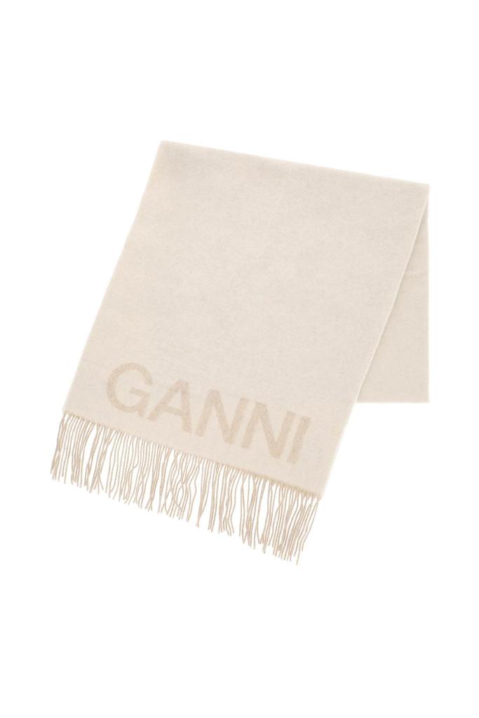 Ganni Logo Scarf商品第3张图片规格展示