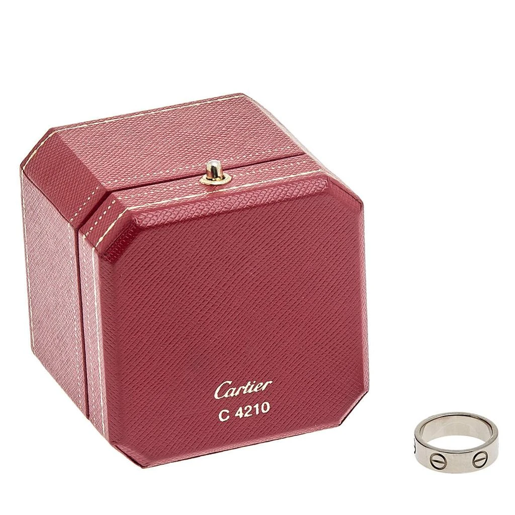Cartier Love 18K White Gold Ring EU 48 商品