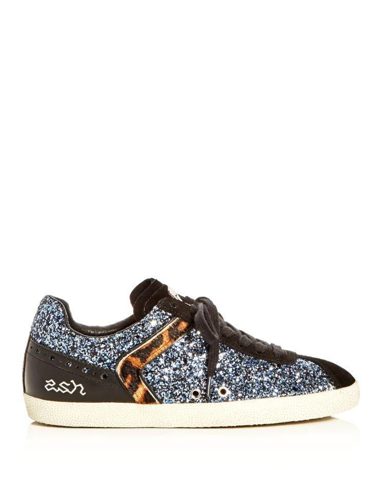 商品Ash|Women's Glitter Lace Up Sneakers,价格¥524,第2张图片详细描述