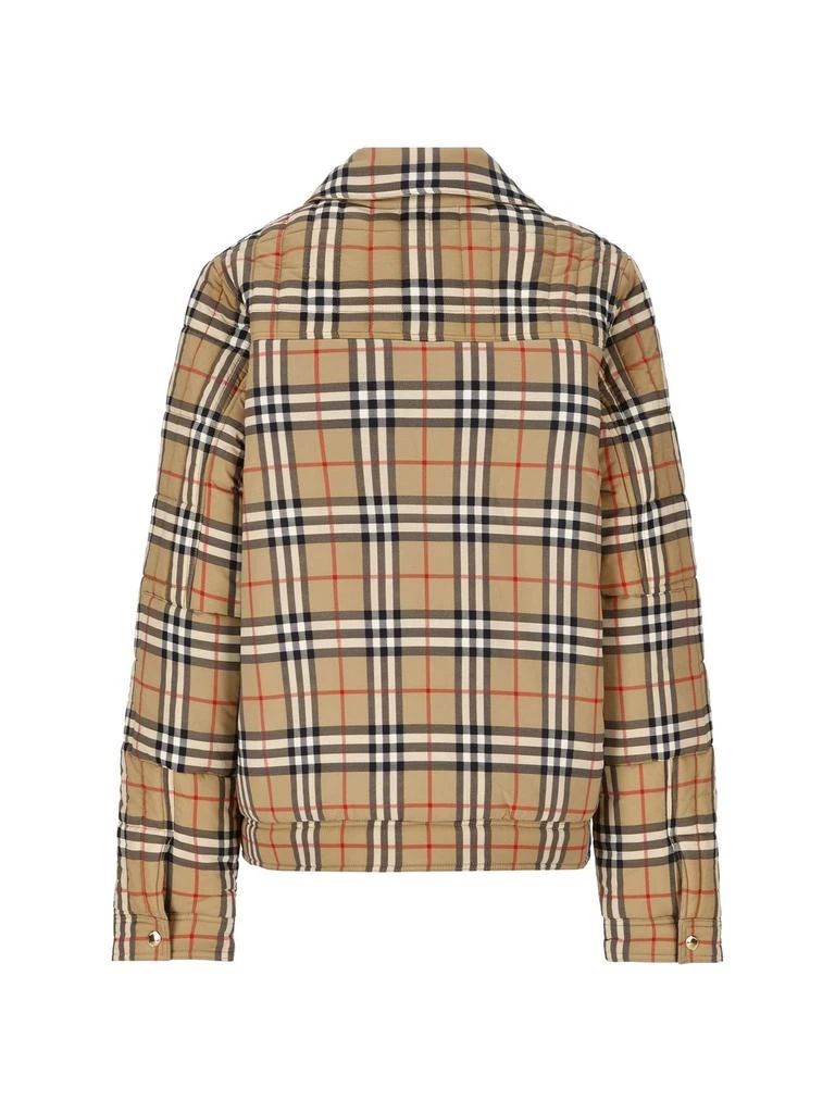 商品Burberry|Burberry Kids Vintage Check-Pattern Long-Sleeved Jacket,价格¥2707,第2张图片详细描述