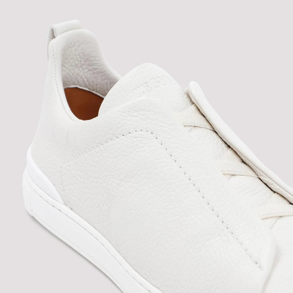 商品Zegna|ERMENEGILDO ZEGNA  TRIPLE STITCH SLIP-ON SNEAKERS SHOES,价格�¥4058,第4张图片详细描述
