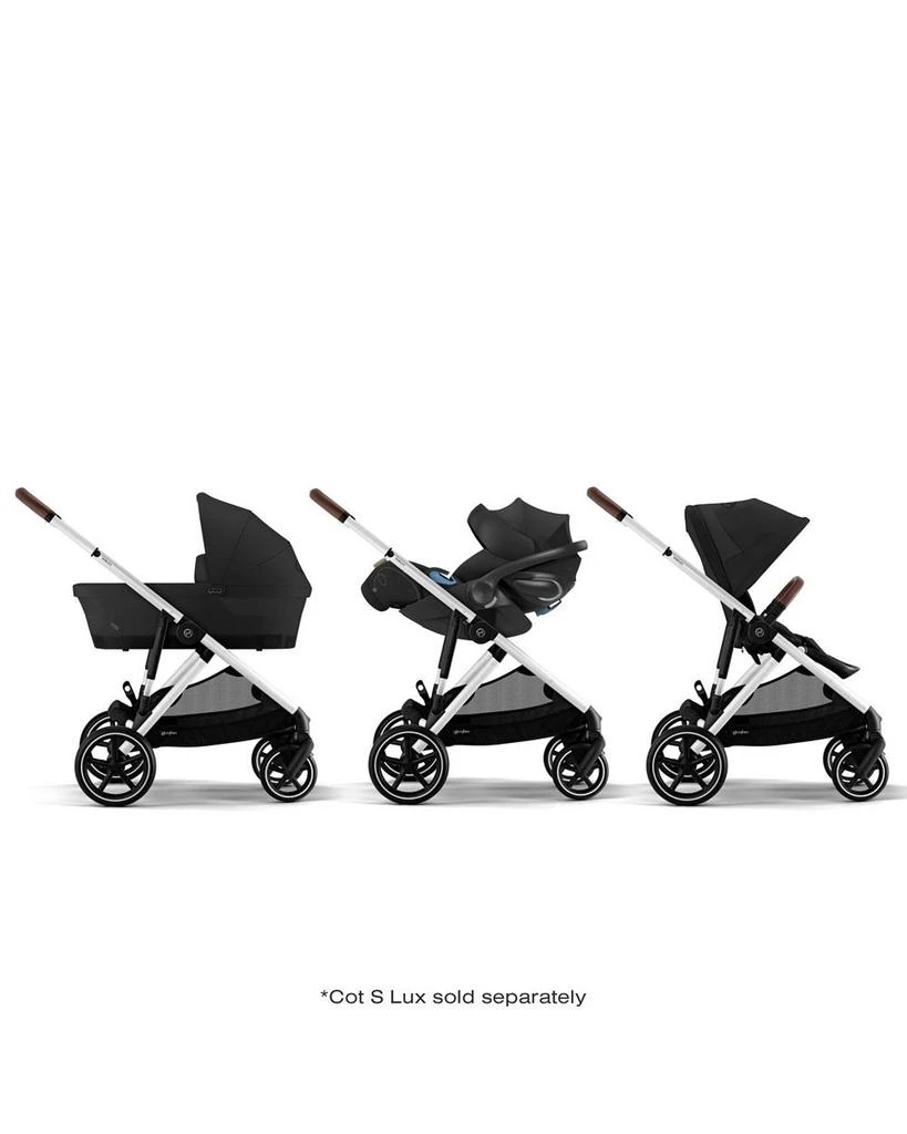 Gazelle S Single to Double Travel System Stroller + Cloud G Lux Infant Car Seat with SensorSafe 商品