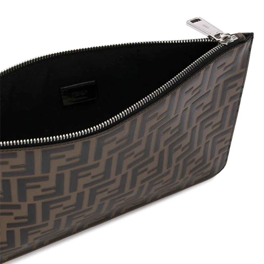 Fendi 芬迪 男士黑褐色拼接手拿包 7N0078-A5TL-F0H3C 商品
