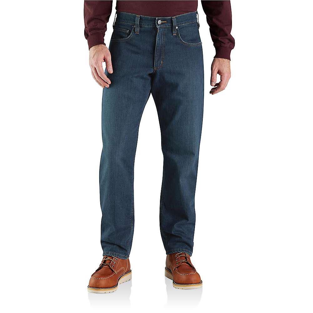 Carhartt Men's Rugged Flex Relaxed Fit Fleece Lined 5 Pocket Jean商品第1张图片规格展示