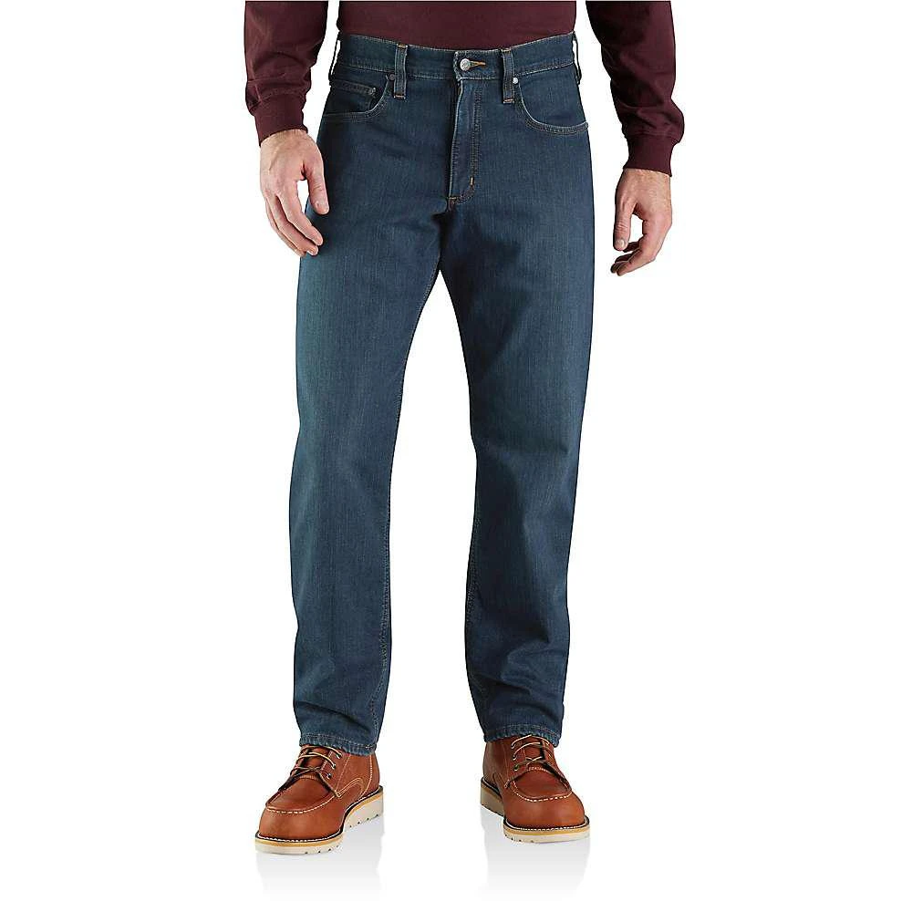 商品Carhartt|Carhartt Men's Rugged Flex Relaxed Fit Fleece Lined 5 Pocket Jean,价格¥369,第1张图片