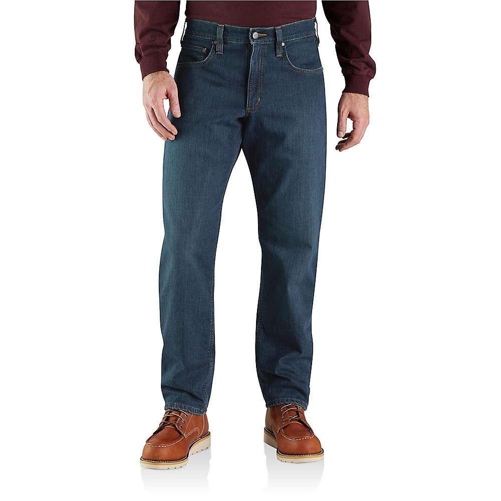 商品Carhartt|Carhartt Men's Rugged Flex Relaxed Fit Fleece Lined 5 Pocket Jean,价格¥447,第1张图片