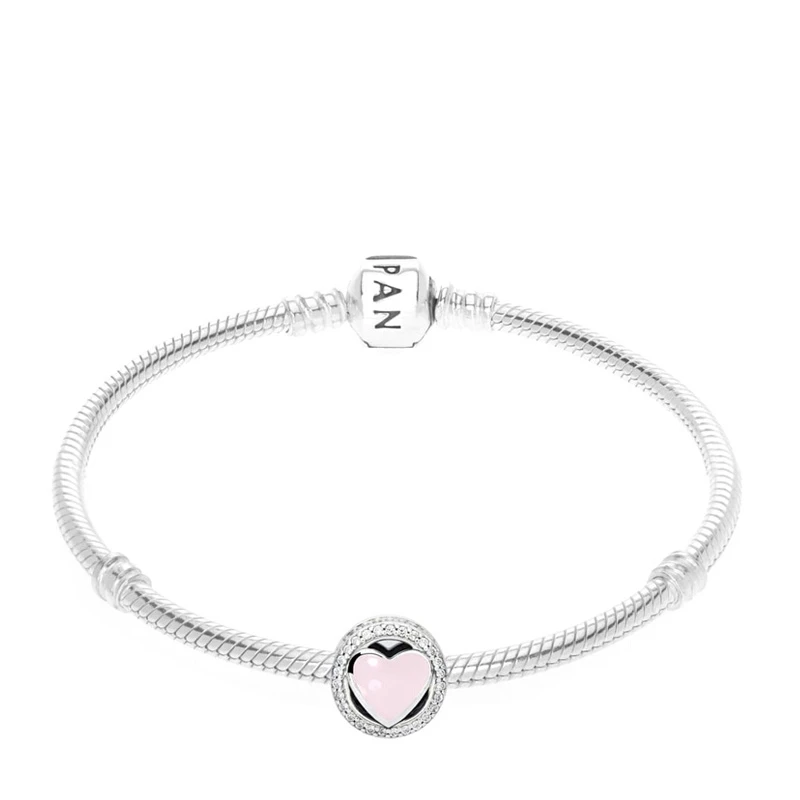 PANDORA 潘多拉 粉色奇妙爱恋925银串饰 792034CZ 商品