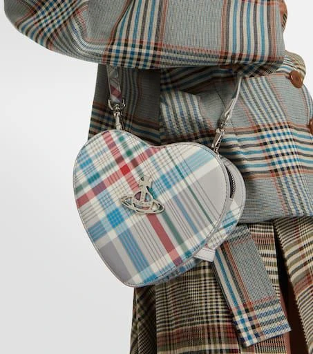 商品Vivienne Westwood|Louise Small tartan faux leather crossbody bag,价格¥2171,第2张图片详细描述