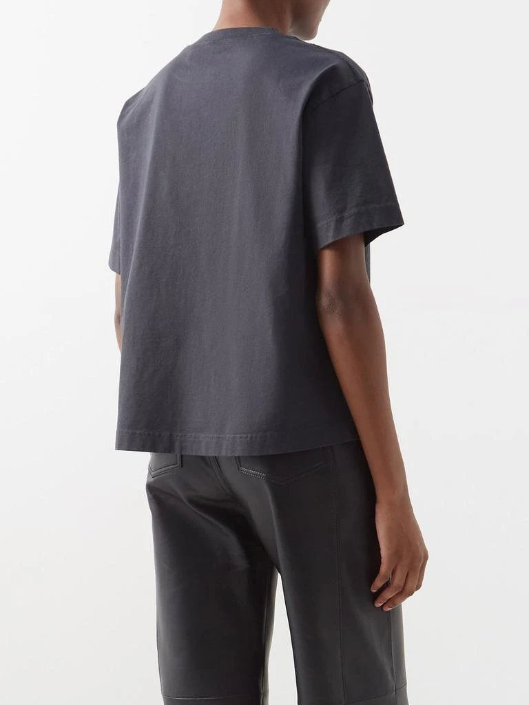 商品Acne Studios|Logo-print cotton jersey T-shirt,价格¥933,第5张图片详细描述