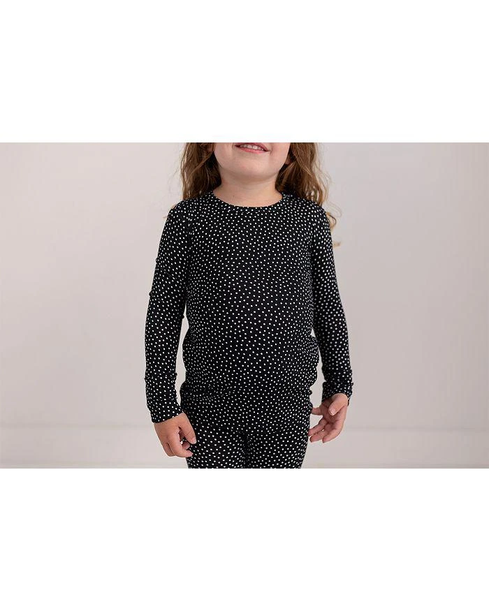 商品Posh Peanut|Girls' Aggie Dotted Print Pajamas - Baby, Little Kid ,价格¥90,第3张图片详细描述
