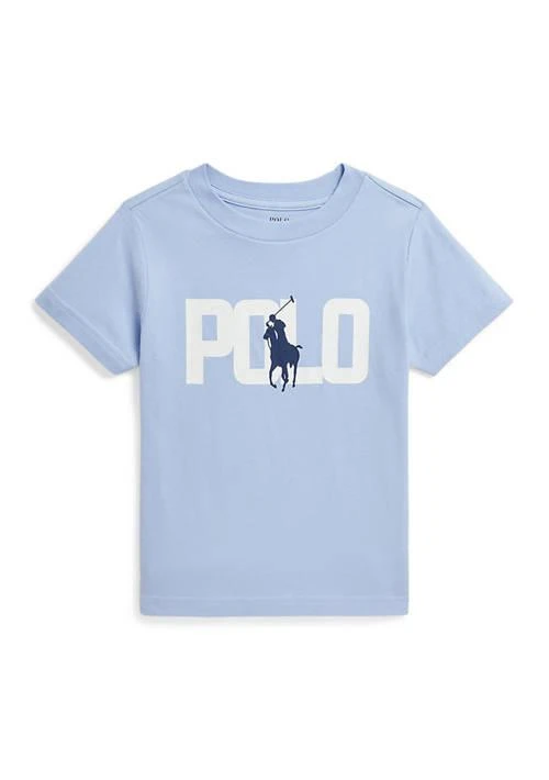 商品Ralph Lauren|Lauren Childrenswear Boys 2 7 Color Changing Logo Cotton Jersey T Shirt,价格¥153,第1张图片