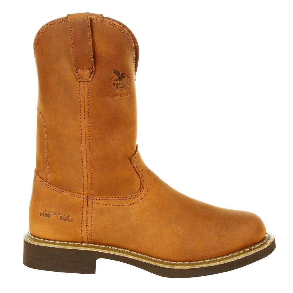 商品Georgia Boots|Carbo-Tec Farm and Ranch Wellington Work Boots,价格¥1164,第1张图片