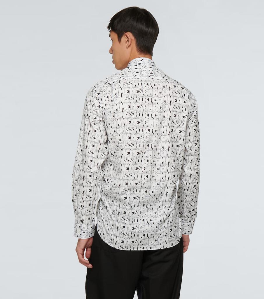 Kaws printed long-sleeve shirt商品第4张图片规格展示