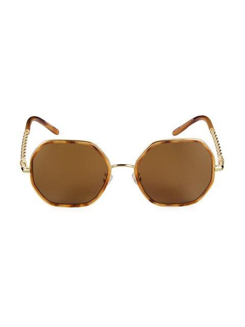 商品Tory Burch|55MM Geometric Sunglasses,价格¥1376,第1张图片