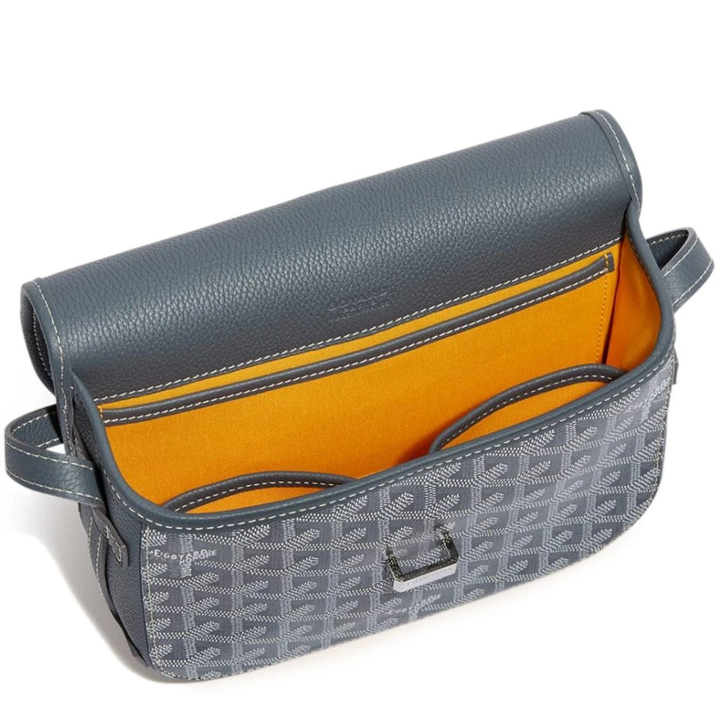 商品Goyard|Goyard Goyardine Belvedere II Grey PM Messenger Bag,价格¥26877,第4张图片详细描述
