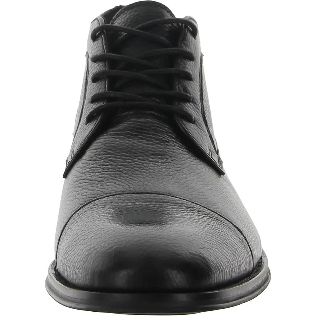 商品Kenneth Cole|Tully Mens Leather Comfort Ankle Boots,价格¥826-¥834,第1张图片详细描述