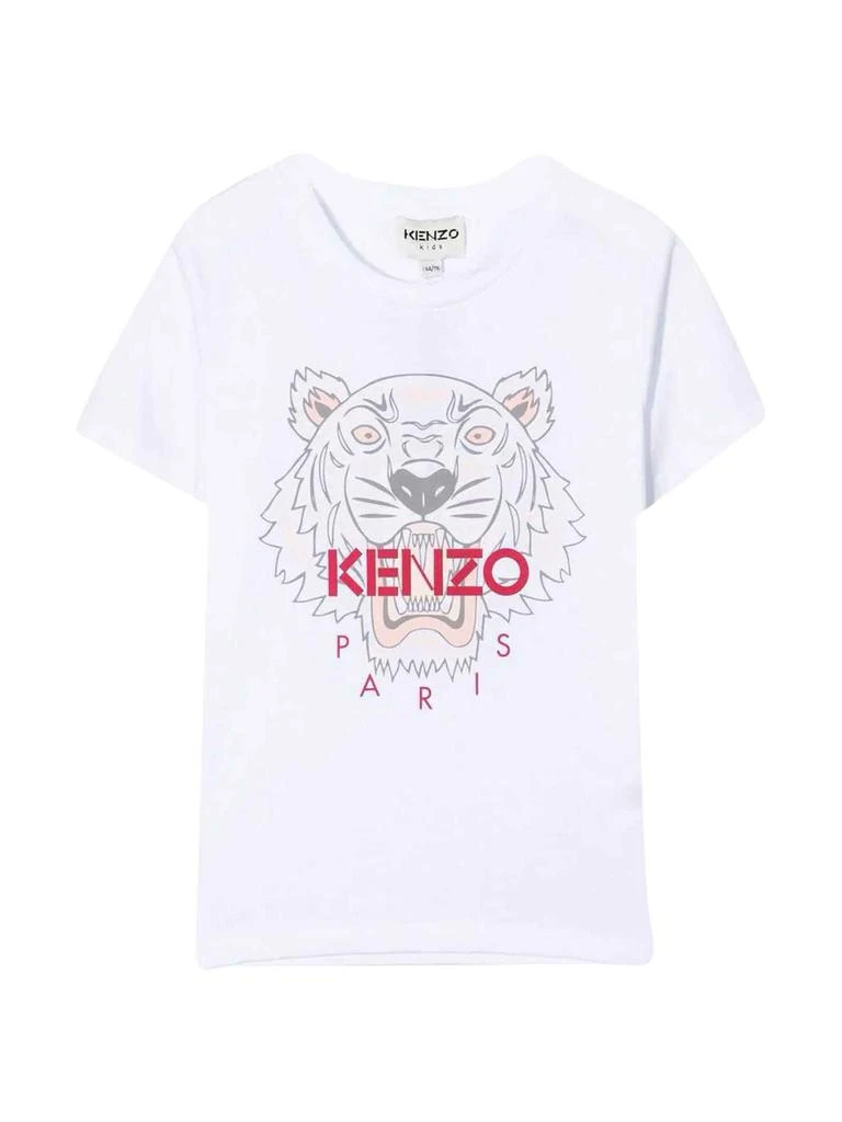 商品Kenzo|Kenzo Kids White T-shirt Unisex,价格¥632,第1张图片