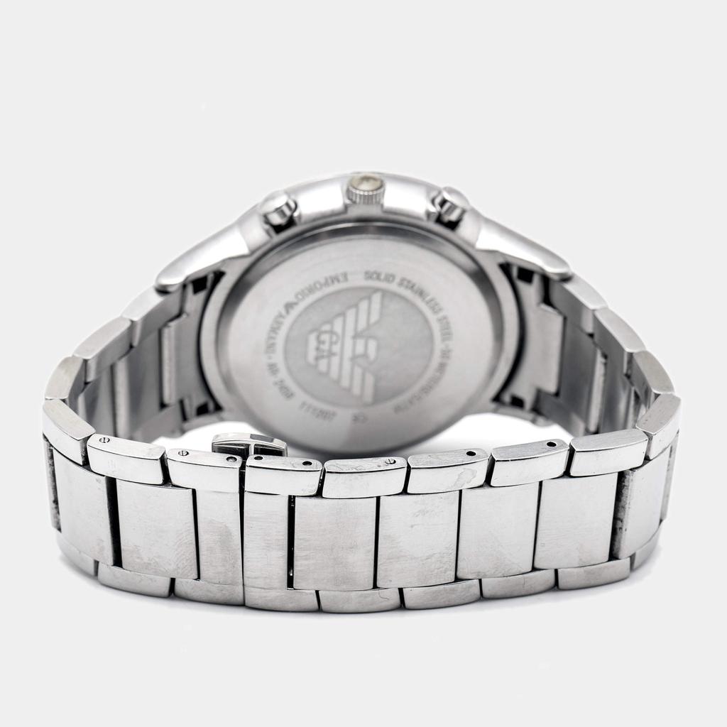 Emporio Armani Cream Stainless Steel Sportivo AR2458 Men's Wristwatch 43 mm商品第5张图片规格展示