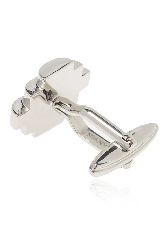 商品Lanvin|Lanvin Polished Logo Engraved Cufflinks,价格¥1256,第2张图片详细描述