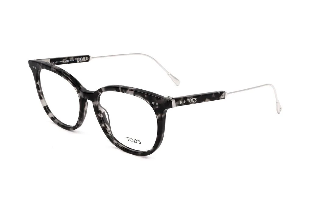 商品Tod's|Tod's Tortoise Shell Square Frame Glasses,价格¥904,第2张图片详细描述