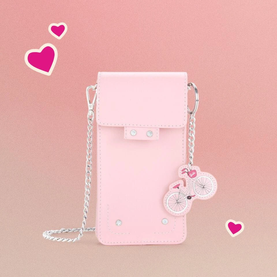 商品Nunoo|Núnoo Women's x Barbie Honey Phone Bag - Light Pink,价格¥250,第1张图片