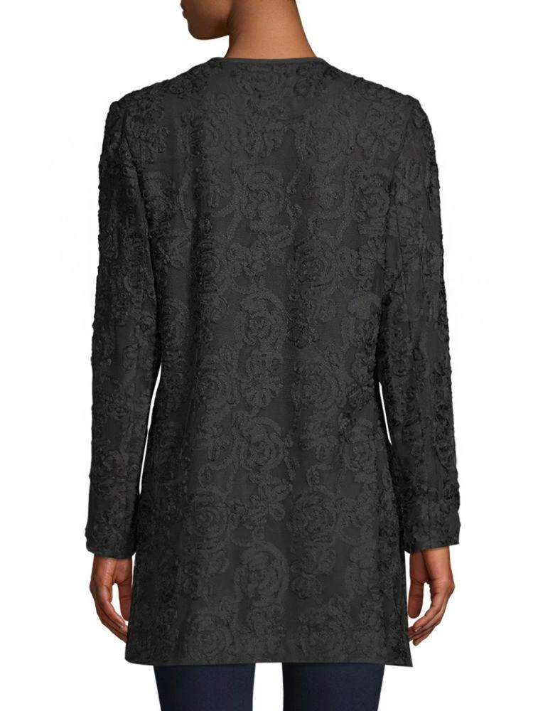 商品Karl Lagerfeld Paris|Long Textured Jacket,价格¥525,第2张图片详细描述