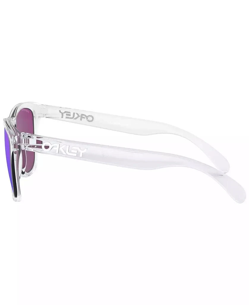 商品Oakley|Men's Low Bridge Fit Sunglasses, OO9245 Frogskins 54,价格¥1189,第3张图片详细描述